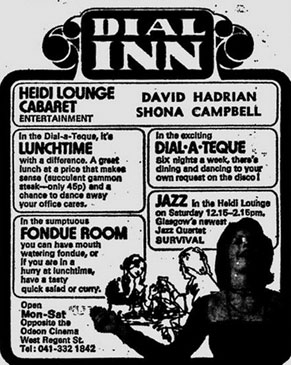 Dial Inn advert 1975